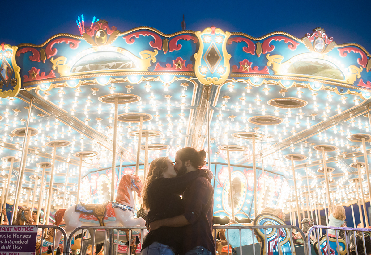 Toronto Wedding Photographer CNE Engagement session