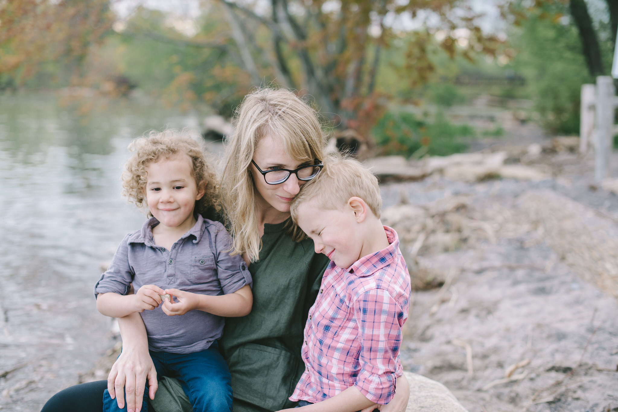 Family photos at Rotary Park