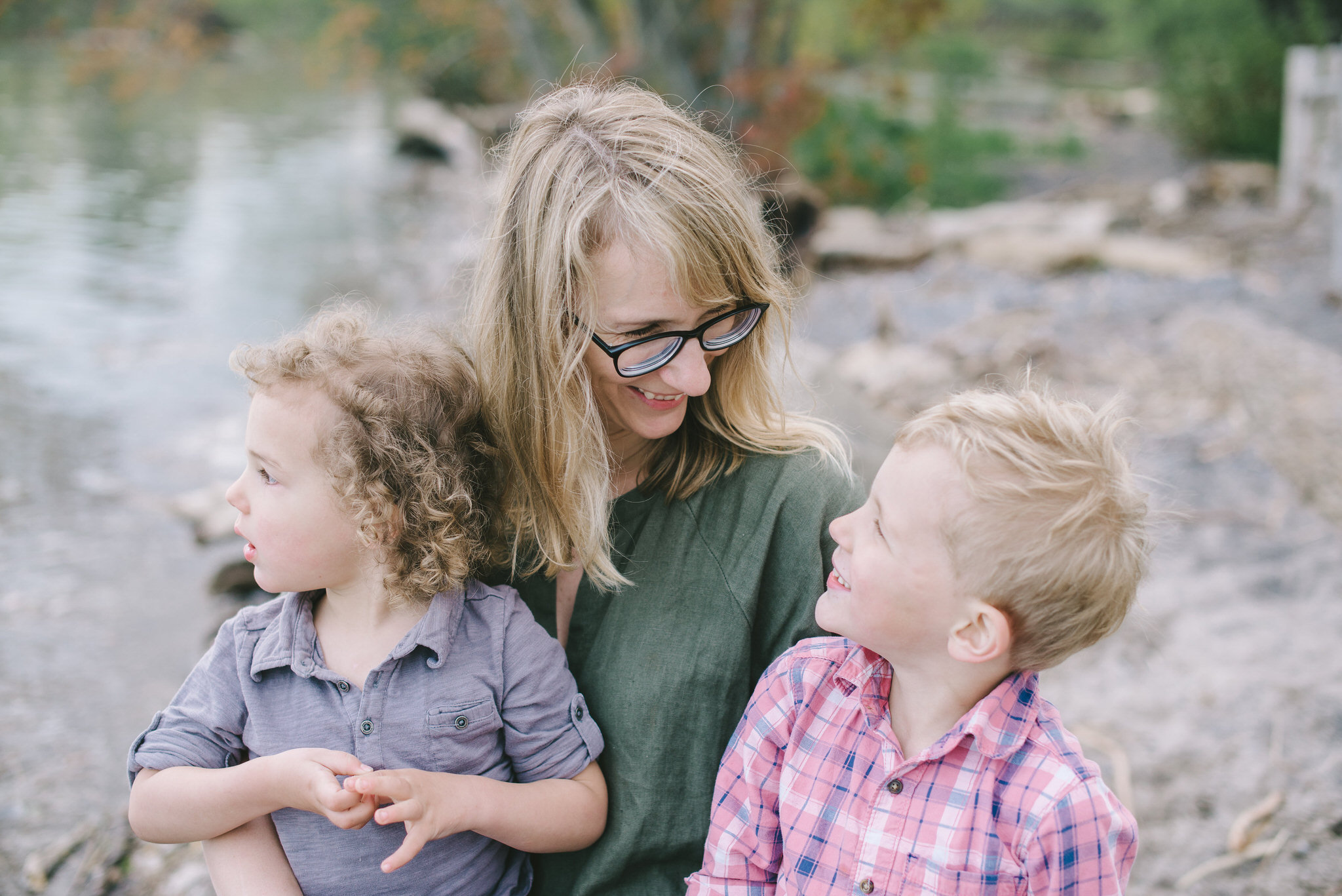 Family photos at Rotary Park Durham Region