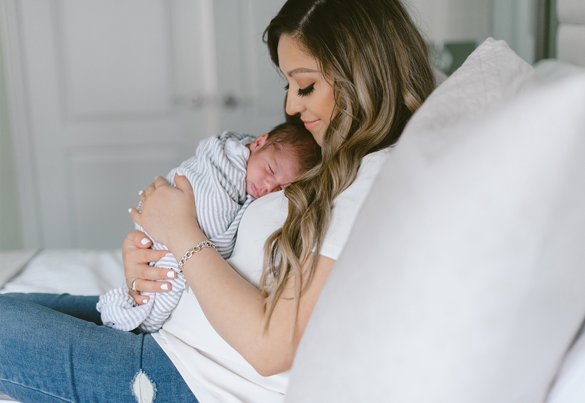 In Home newborn session